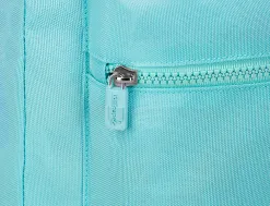 Sac a dos liderpapel 1 compartiment poche laterale 40x12,5x30cm coloris bleu celeste