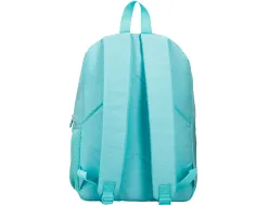 Sac a dos liderpapel 1 compartiment poche laterale 40x12,5x30cm coloris bleu celeste