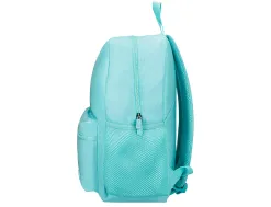 Sac a dos liderpapel 1 compartiment poche laterale 40x12,5x30cm coloris bleu celeste