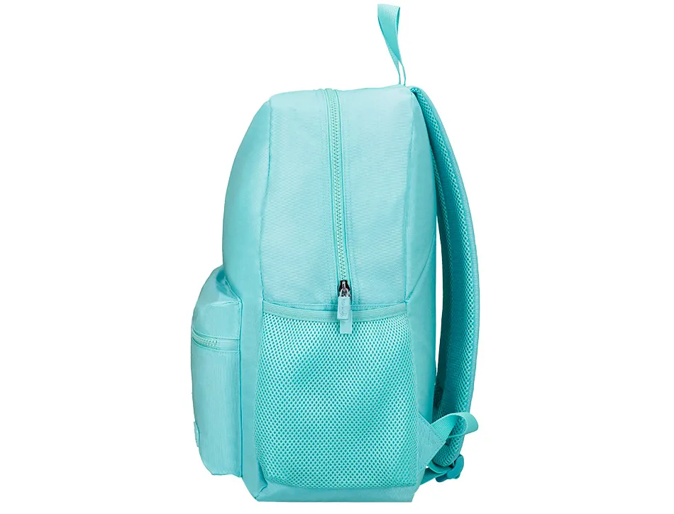 Sac a dos liderpapel 1 compartiment poche laterale 40x12,5x30cm coloris bleu celeste