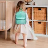 Sac a dos liderpapel baby vagues 250x115x210mm coloris vert d'eau