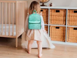 Sac a dos liderpapel baby vagues 250x115x210mm coloris vert d'eau
