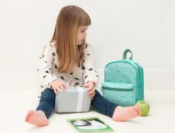 Sac a dos liderpapel baby vagues 250x115x210mm coloris vert d'eau