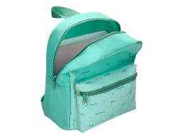 Sac a dos liderpapel baby vagues 250x115x210mm coloris vert d'eau