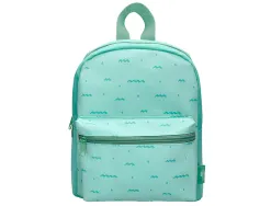 Sac a dos liderpapel baby vagues 250x115x210mm coloris vert d'eau