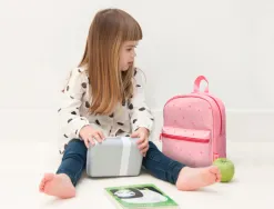 Sac a dos liderpapel baby etoiles 250x115x210mm coloris rose