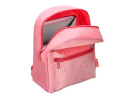 Sac a dos liderpapel baby etoiles 250x115x210mm coloris rose