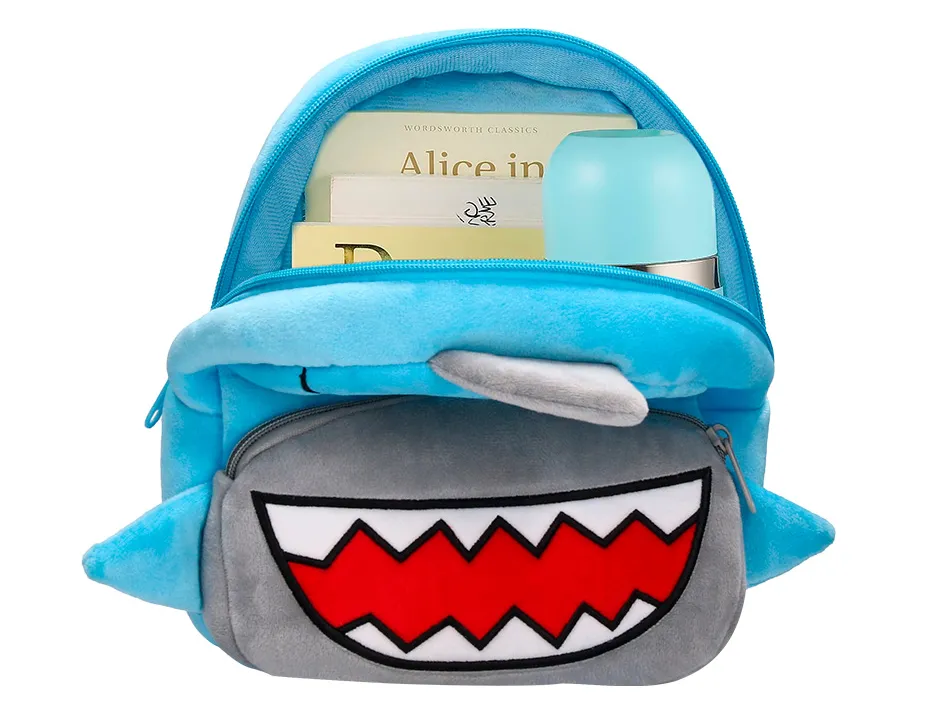 Sac a dos liderpapel baby finition peluche requin 260x100x240mm