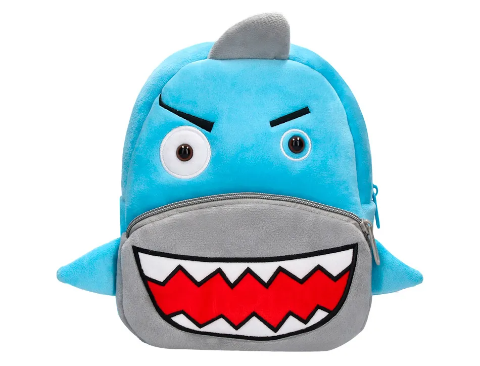 Sac a dos liderpapel baby finition peluche requin 260x100x240mm