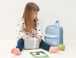 Sac a dos liderpapel baby gouttes 250x115x210mm coloris bleu pastel