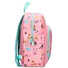 Sac a dos liderpapel baby safari motif zebre 330x100x250mm coloris rose