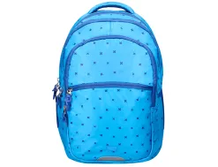 Sac a dos liderpapel scolaire 450x145x300mm coloris bleu