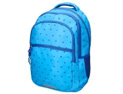 Sac a dos liderpapel scolaire 450x145x300mm coloris bleu