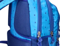 Sac a dos liderpapel scolaire 450x145x300mm coloris bleu
