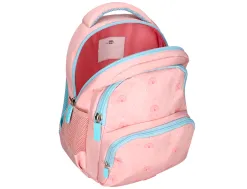 Sac a dos liderpapel scolaire arc-en-ciel 350x110x270mm coloris rose