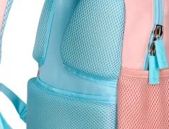 Sac a dos liderpapel scolaire arc-en-ciel 350x110x270mm coloris rose
