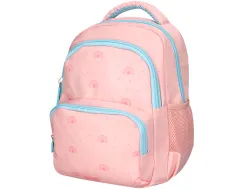 Sac a dos liderpapel scolaire arc-en-ciel 350x110x270mm coloris rose