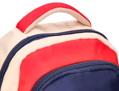 Sac a dos liderpapel scolaire multipoches et multicouleurs 35x11x27cm