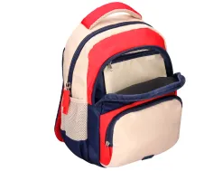 Sac a dos liderpapel scolaire multipoches et multicouleurs 35x11x27cm