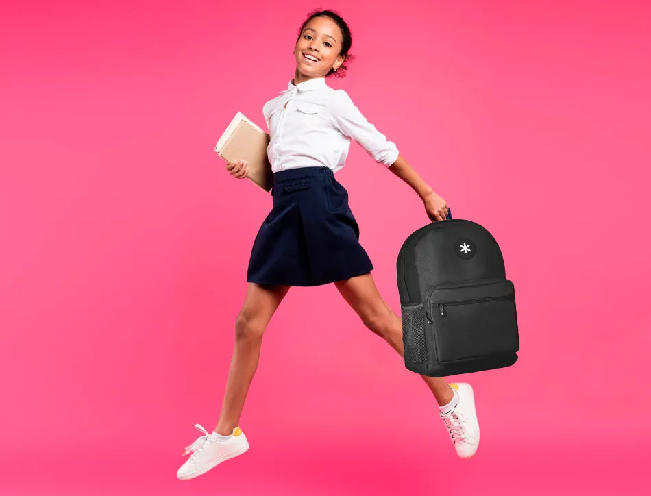 Sac dos antartik 1 comp ordinateur portable 15,6" 1 poche frontale 320x140x430mm noir
