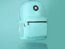 Sac dos antartik 1 comp ordinateur portable 15,6" 1 poche frontale 320x140x430mm bleu givre