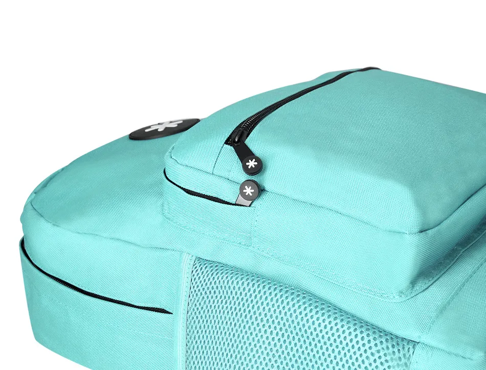 Sac dos antartik 1 comp ordinateur portable 15,6" 1 poche frontale 320x140x430mm bleu givre