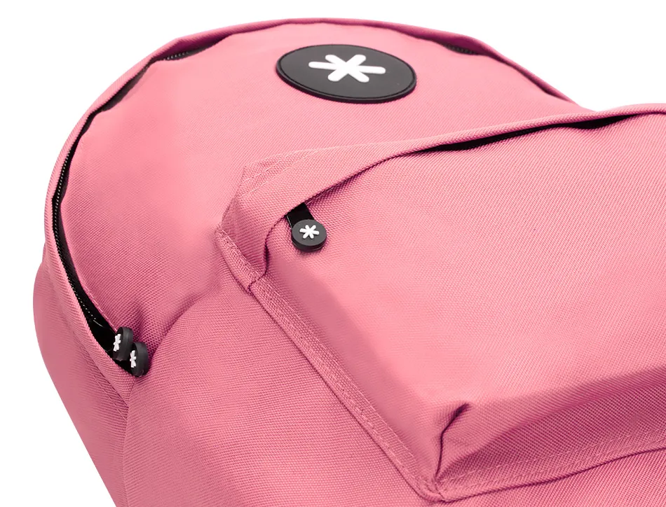 Sac dos antartik 1 comp ordinateur portable 14,1" 1 poches exterieures 310x160x410mm corail