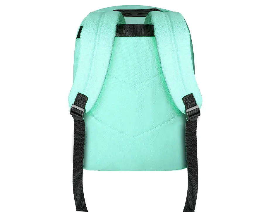Sac dos antartik 1 comp ordinateur portable 15,6" 1 poche frontale 320x140x430mm vert menthe