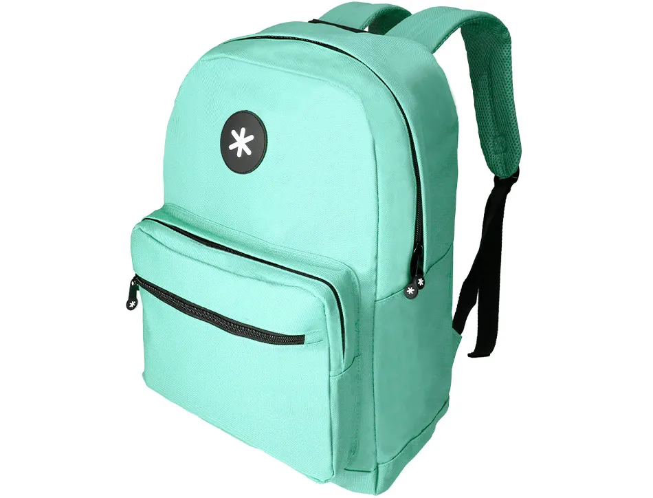Sac dos antartik 1 comp ordinateur portable 15,6" 1 poche frontale 320x140x430mm vert menthe
