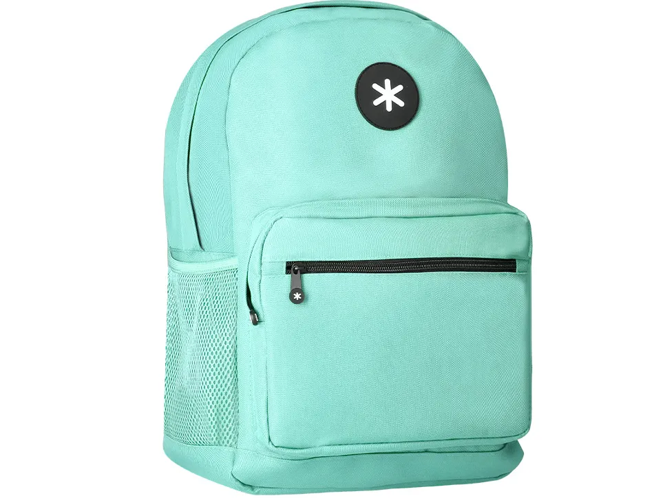 Sac dos antartik 1 comp ordinateur portable 15,6" 1 poche frontale 320x140x430mm vert menthe