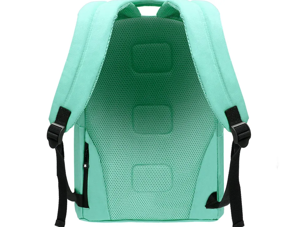 Sac dos antartik 1 comp ordinateur portable 14,1" 1 poches exterieures 310x160x410mm vert menthe