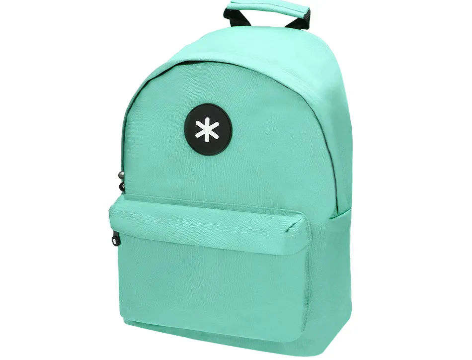 Sac dos antartik 1 comp ordinateur portable 14,1" 1 poches exterieures 310x160x410mm vert menthe