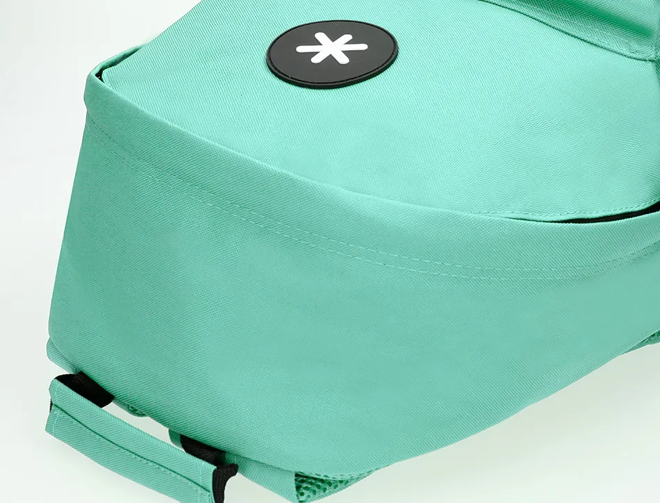 Sac dos antartik 1 comp ordinateur portable 14,1" 1 poches exterieures 310x160x410mm vert menthe