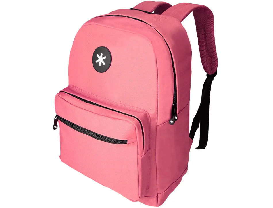 Sac dos antartik 1 comp ordinateur portable 15,6" 1 poche frontale 320x140x430mm corail