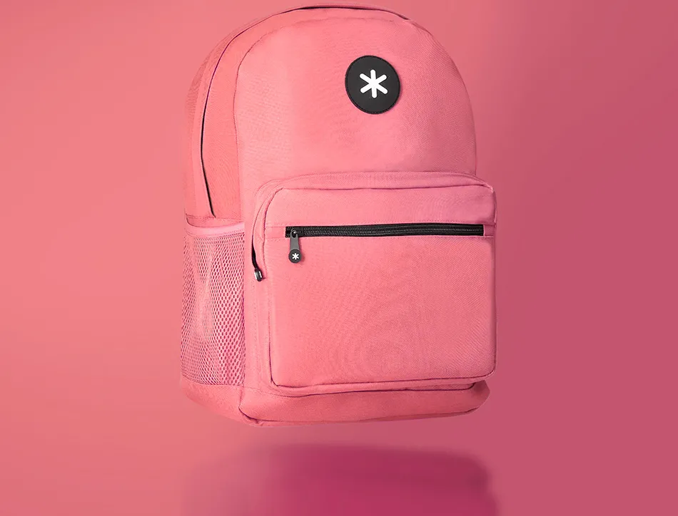 Sac dos antartik 1 comp ordinateur portable 15,6" 1 poche frontale 320x140x430mm corail