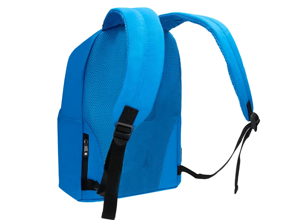 Sac dos antartik 1 comp ordinateur portable 14,1" 1 poches exterieures 310x160x410mm bleu