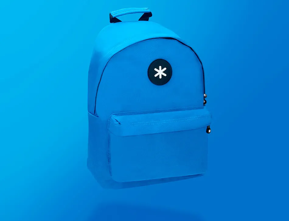 Sac dos antartik 1 comp ordinateur portable 14,1" 1 poches exterieures 310x160x410mm bleu