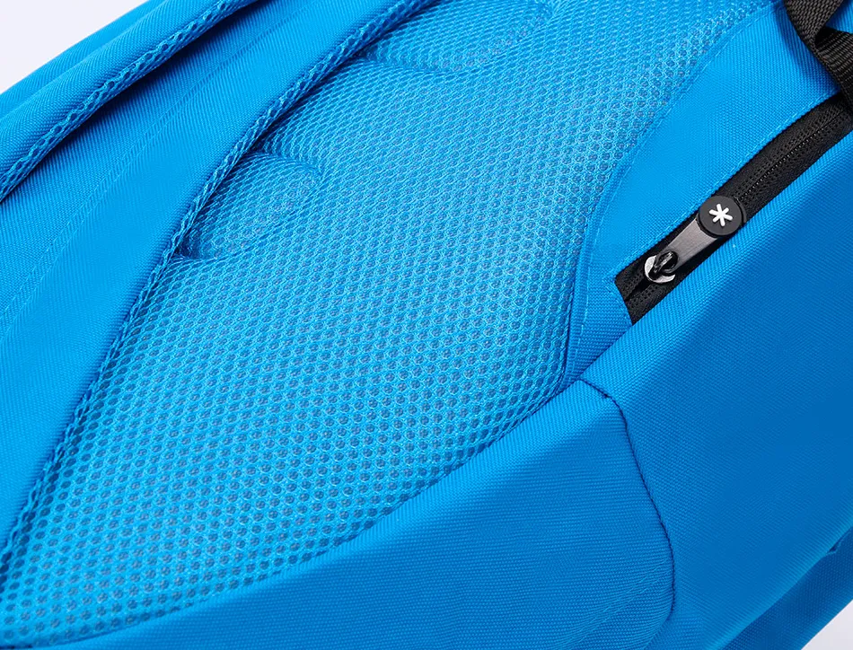 Sac dos antartik 1 comp ordinateur portable 14,1" 1 poches exterieures 310x160x410mm bleu