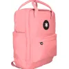 Sac dos antartik 1 compartiment ordinateur portable 18" poche exterieur fermeture eclair dim. 300x115x390mm corail
