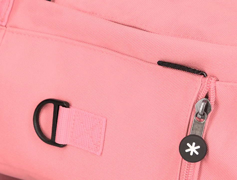 Sac dos antartik 1 compartiment ordinateur portable 18" poche exterieur fermeture eclair dim. 300x115x390mm corail