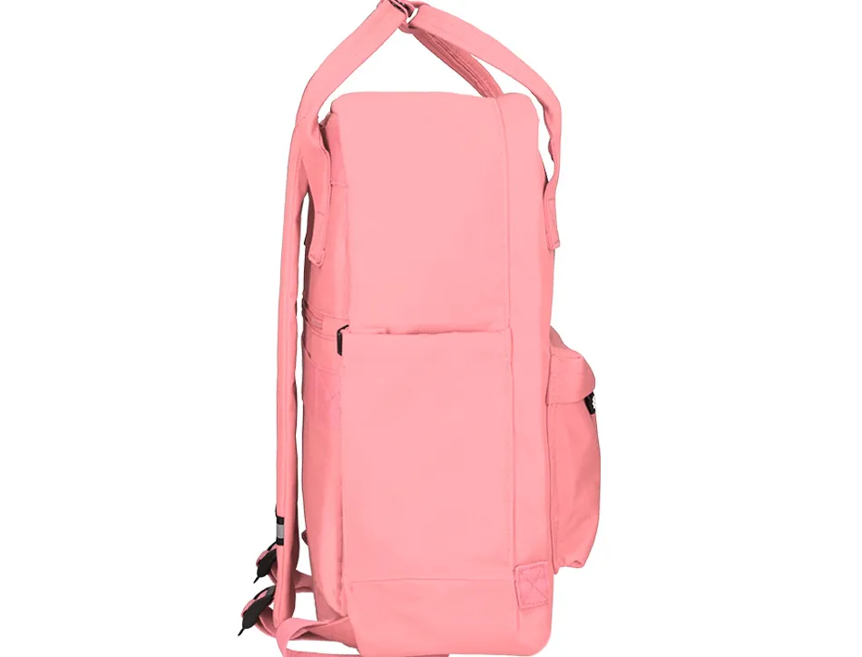 Sac dos antartik 1 compartiment ordinateur portable 18" poche exterieur fermeture eclair dim. 300x115x390mm corail
