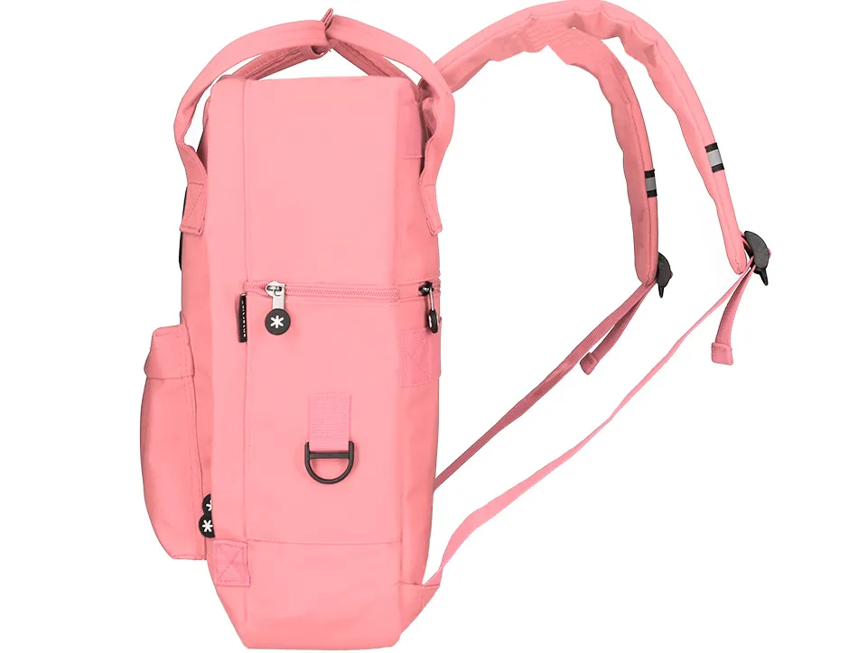 Sac dos antartik 1 compartiment ordinateur portable 18" poche exterieur fermeture eclair dim. 300x115x390mm corail