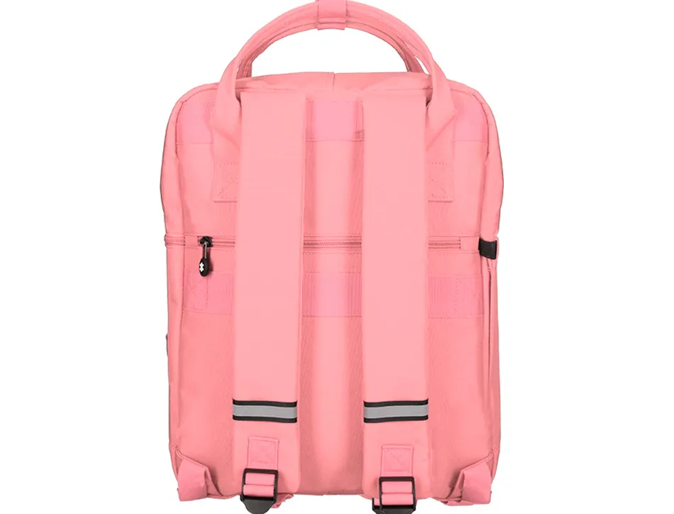 Sac dos antartik 1 compartiment ordinateur portable 18" poche exterieur fermeture eclair dim. 300x115x390mm corail