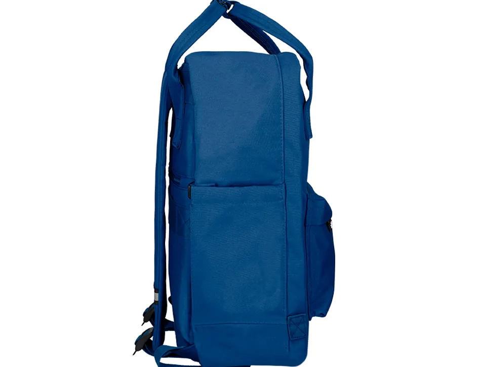Sac dos antartik 1 compartiment ordinateur portable 18" poche exterieure fermeture eclair dim. 300x115x390mm bleu marine