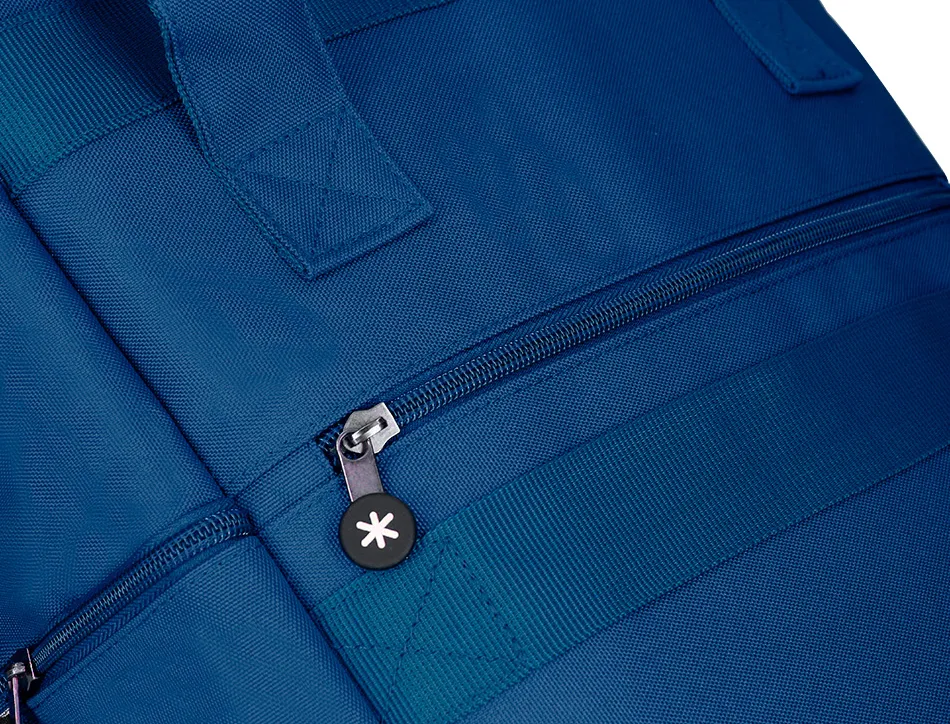 Sac dos antartik 1 compartiment ordinateur portable 18" poche exterieure fermeture eclair dim. 300x115x390mm bleu marine