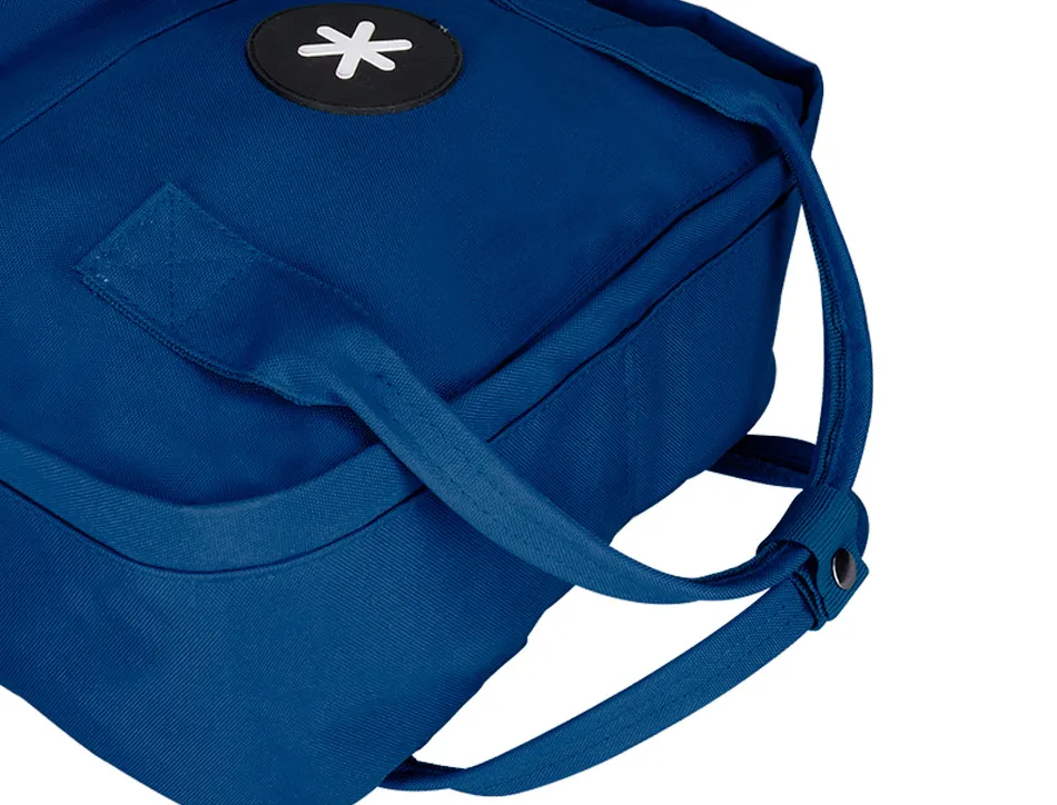 Sac dos antartik 1 compartiment ordinateur portable 18" poche exterieure fermeture eclair dim. 300x115x390mm bleu marine