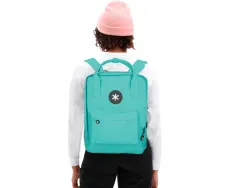 Sac dos antartik 1 compartiment ordinateur portable 18" poche exterieure fermeture eclair dim. 300x115x390mm menthe