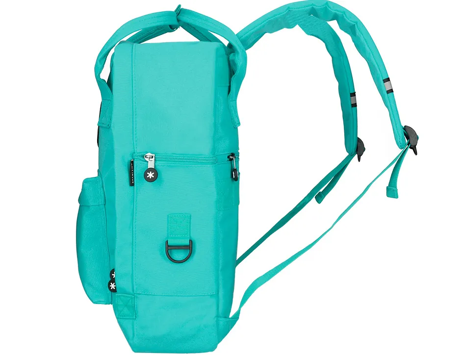 Sac dos antartik 1 compartiment ordinateur portable 18" poche exterieure fermeture eclair dim. 300x115x390mm menthe