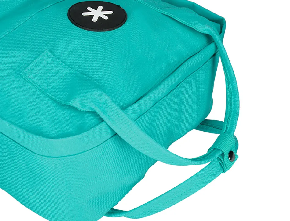 Sac dos antartik 1 compartiment ordinateur portable 18" poche exterieure fermeture eclair dim. 300x115x390mm menthe
