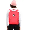Sac dos antartik 1 compartiment ordinateur portable 18" poche exterieur fermeture eclair dim. 300x115x390mm rouge